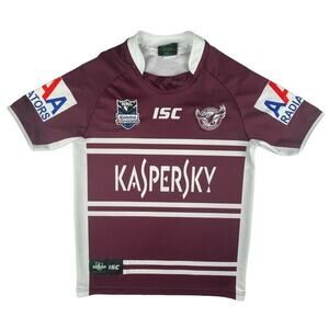 Manly Warringah Sea Eagles NRL Rugby jersey authentic men's small